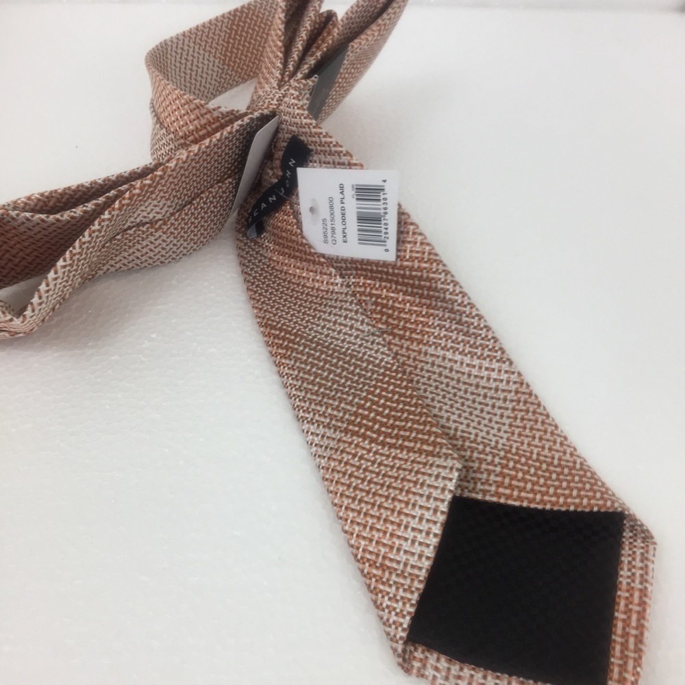 Sean John 100% Silk. Men Neck Tie Plaid. OS